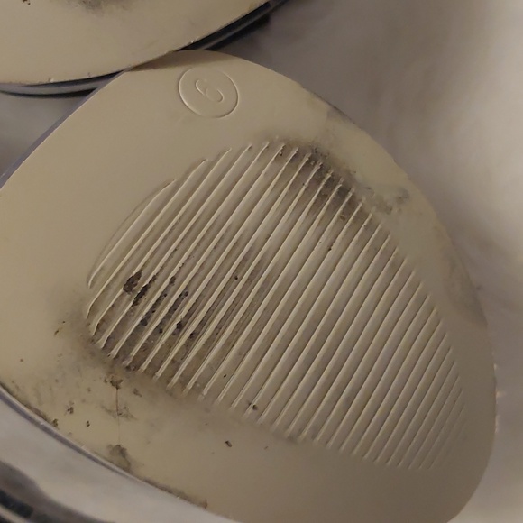 Black and clear platform heels - Picture 7 of 12